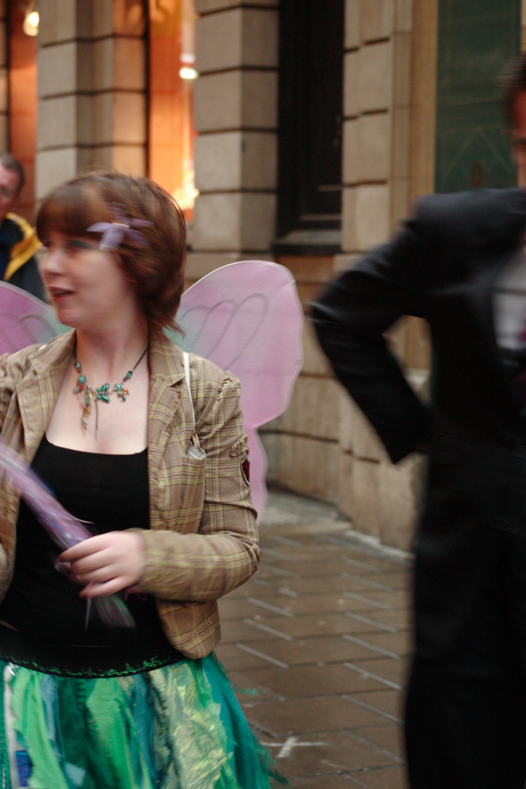 People queueing up for the Harry Potter book launch in London.