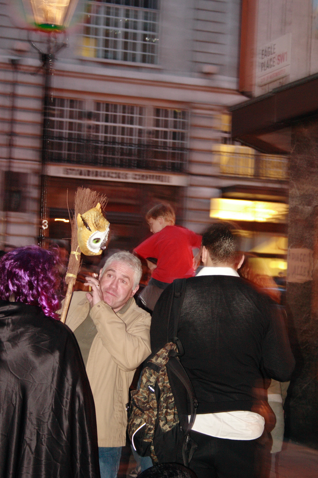 People queueing up for the Harry Potter book launch in London.