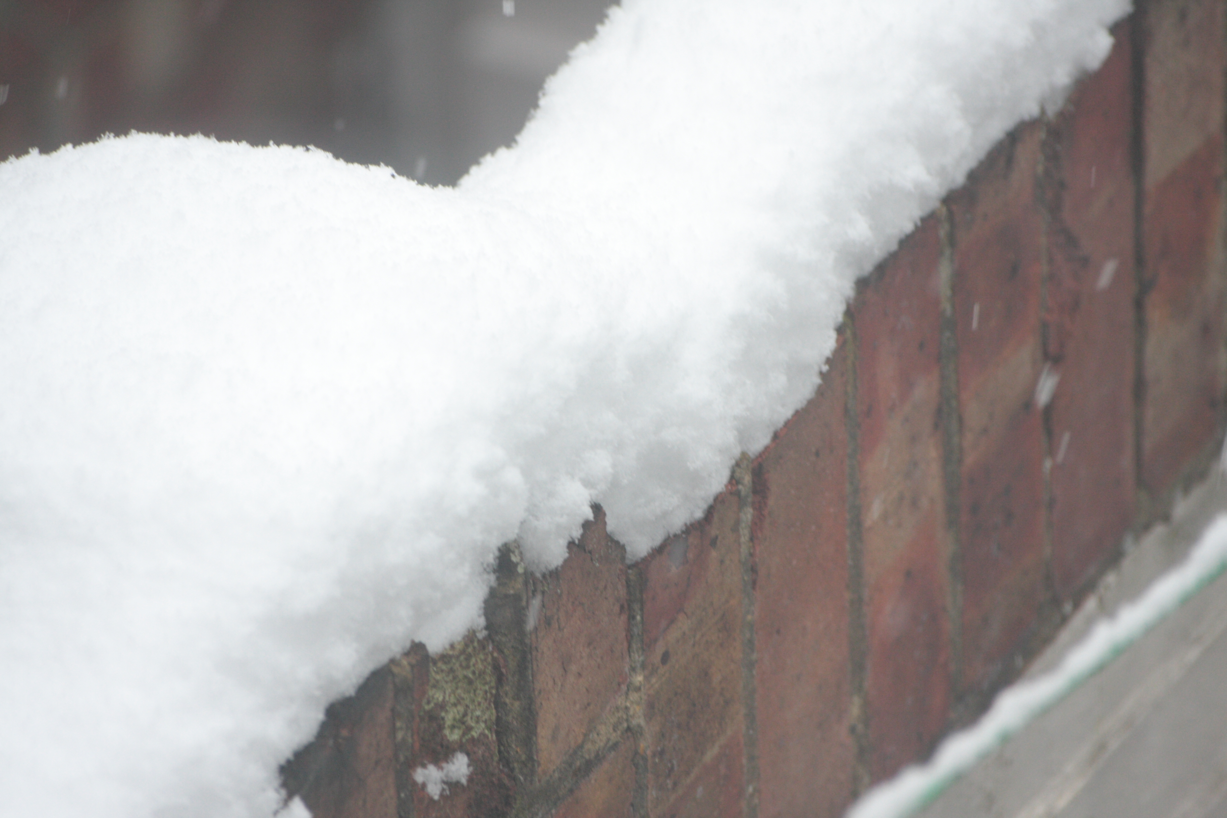 Luton gets hit hard by the snow.