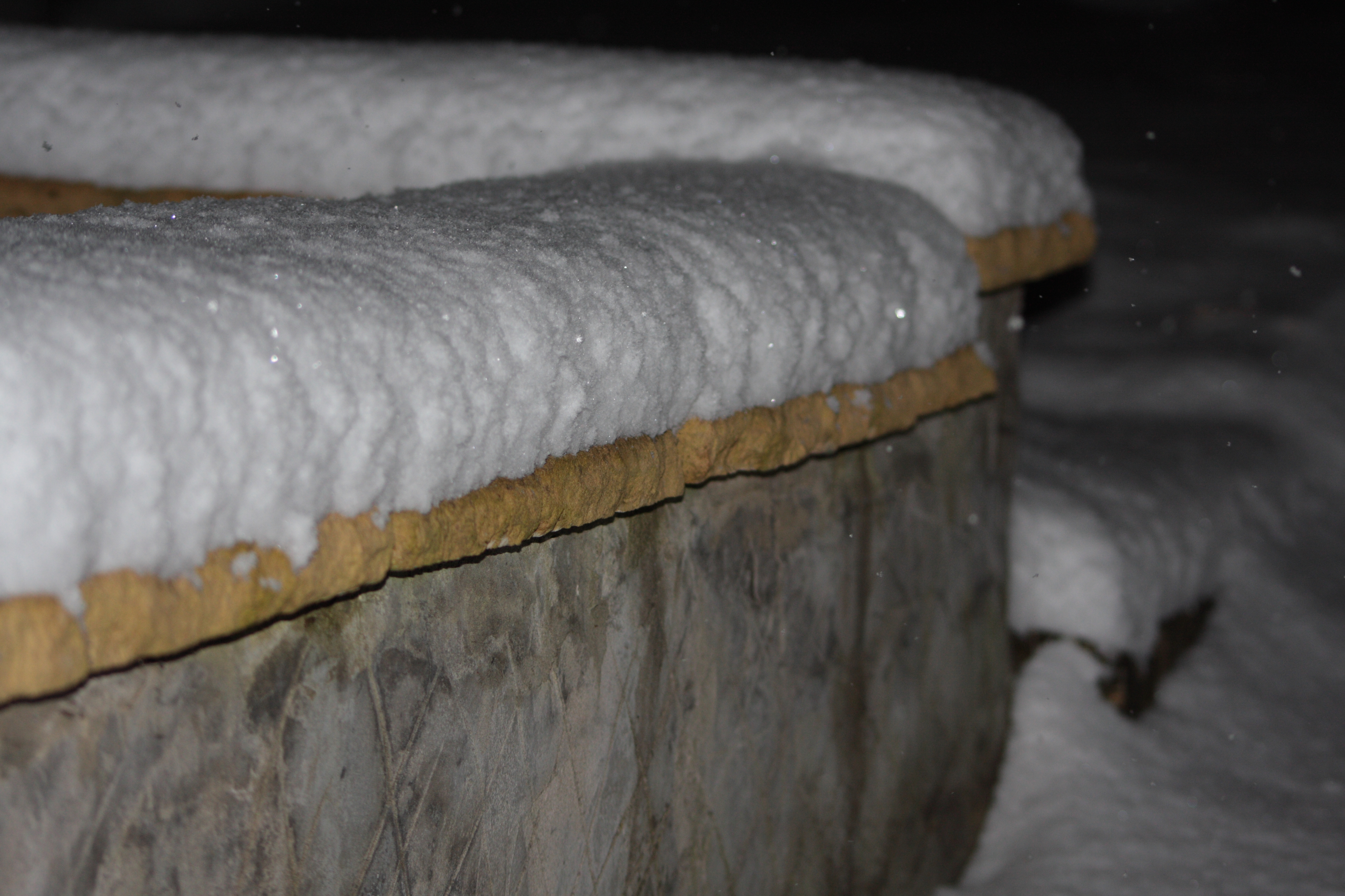 Luton gets hit hard by the snow.