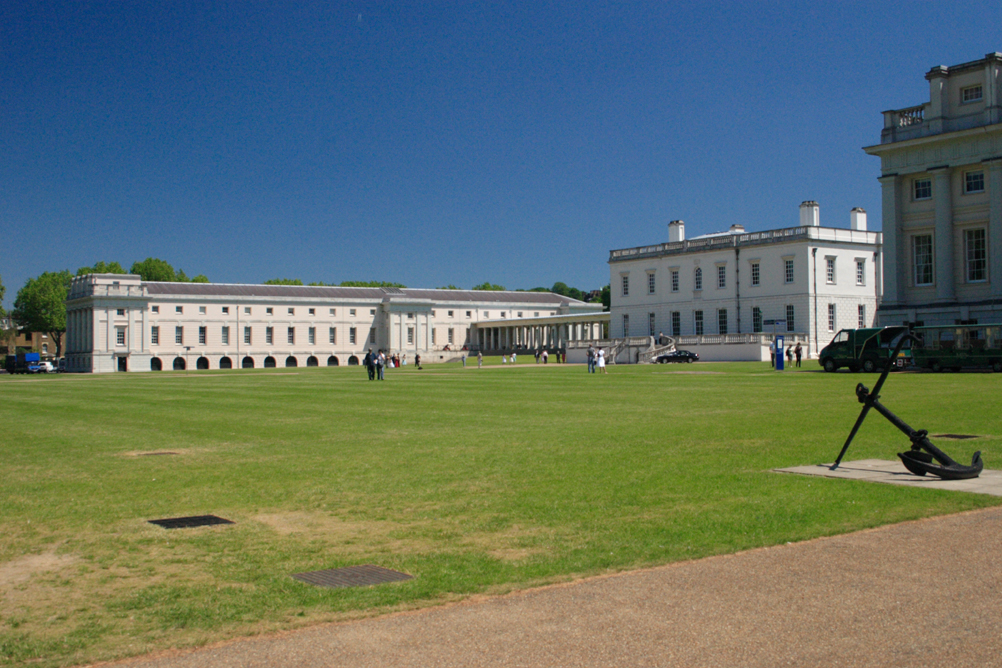 National Maritime Museum and Queen Annes House in Greenwich.